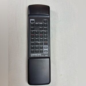 Original ONKYO RC-261S Remote Control for AV Tuner Amplifier - TESTED